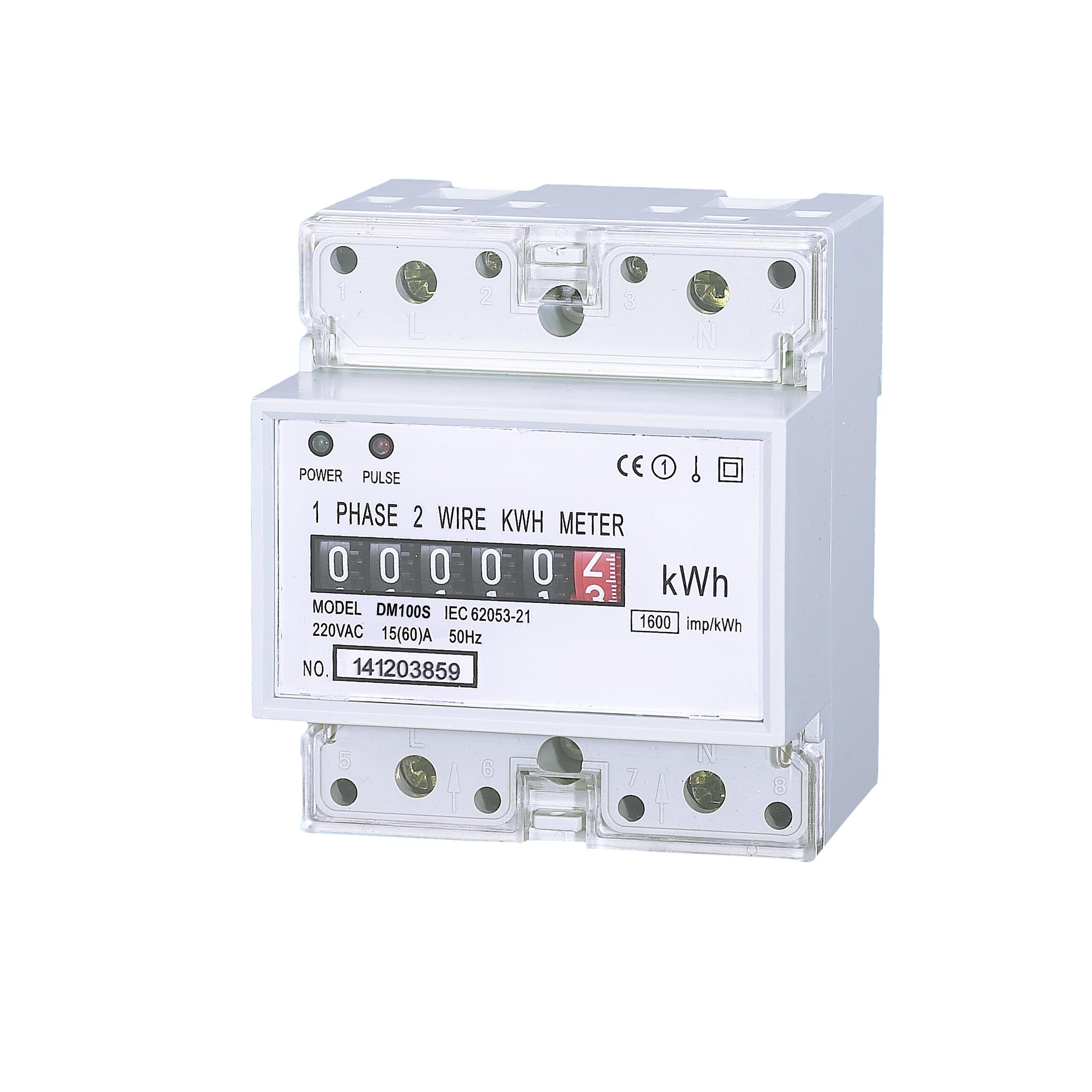 DAQCN Analog Single Phase kWh Energy Meter