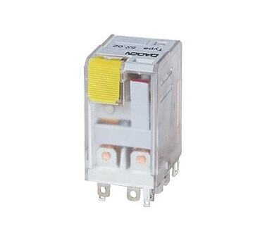 รีเลย์แบบทั่วไปรุ่น 58.02 แบบ 8 ขา 220VAC, 24VDC