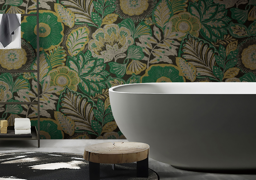 Fashionable Modern Wallcovering - Abstract Geometric Patterns, Breathable & Easy to Clean, Bedroom Wall Decoration for Showrooms