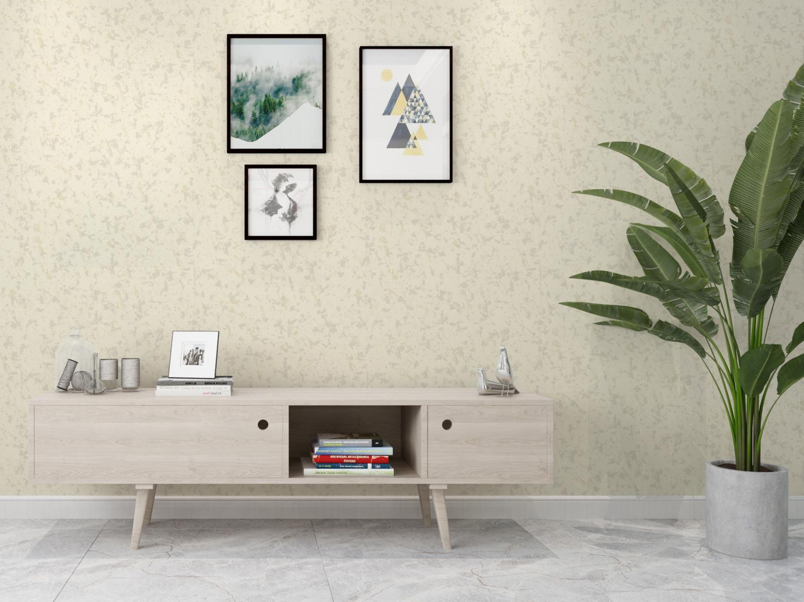 Maydadir-to'q simobli devor qog'ozi - eskirishga chidamli, dog keltirilmaydigan va oson artib tazalana oladigan, zamonaviy uslubga mos keladi, ko'rish charchashini kamaytiruvchi devor bezaklari