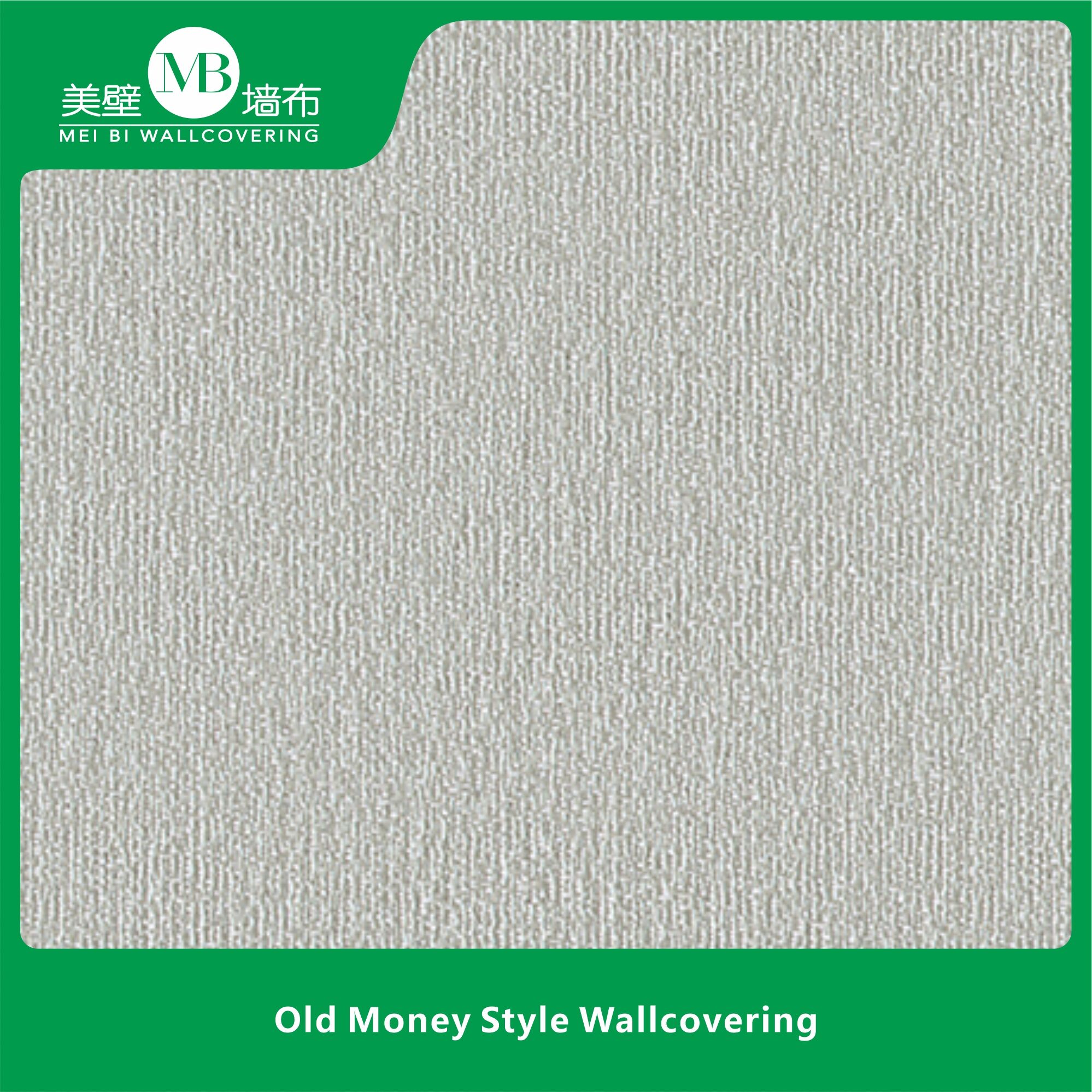 Old Money -tyylinen seinäpäällyste - villamainen hieno tekstiili, beigeenharmaa perusväri, seinäkoriste isoihin olohuoneisiin ja makuuhuoneisiin