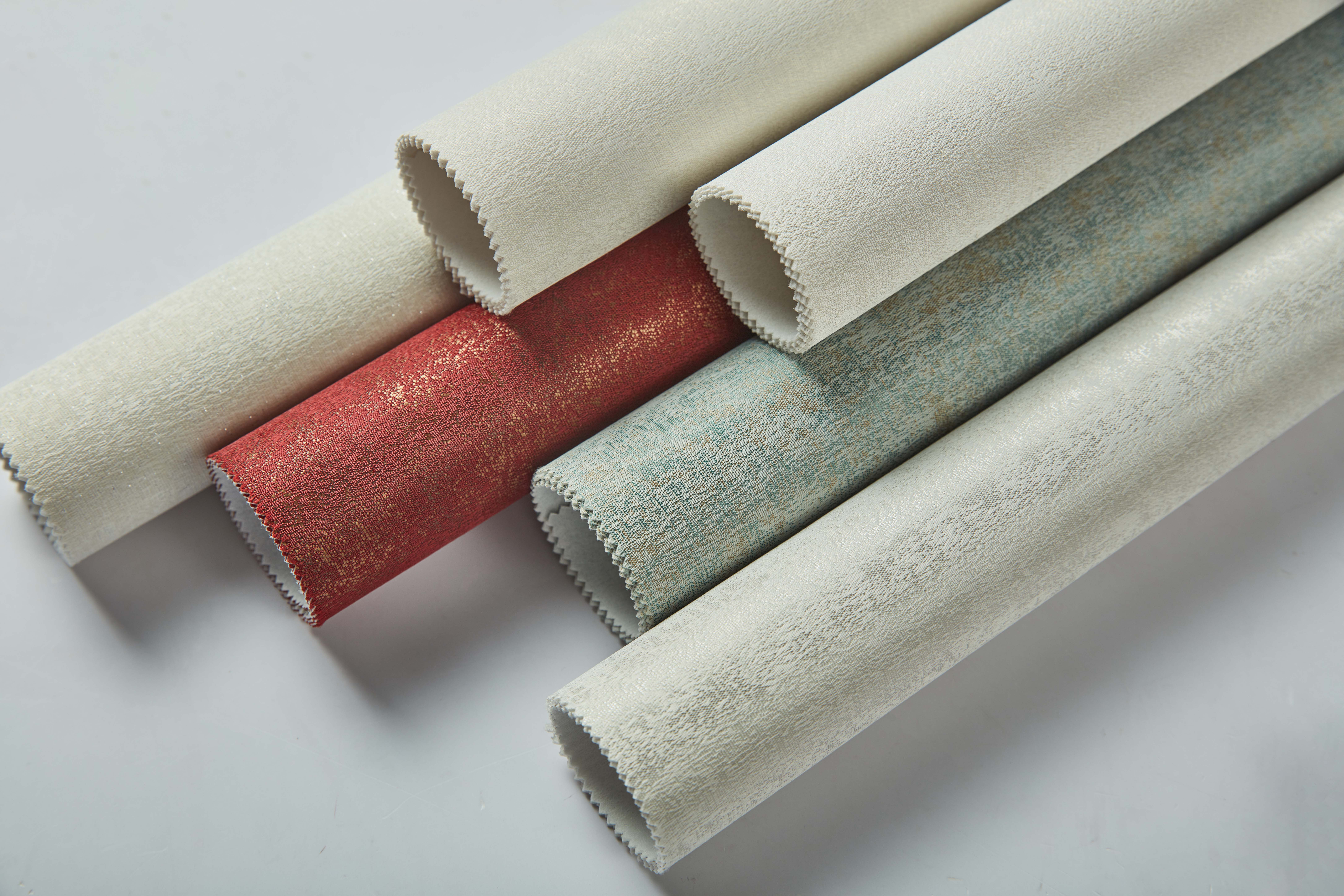 Thermal melt mesh wall covering