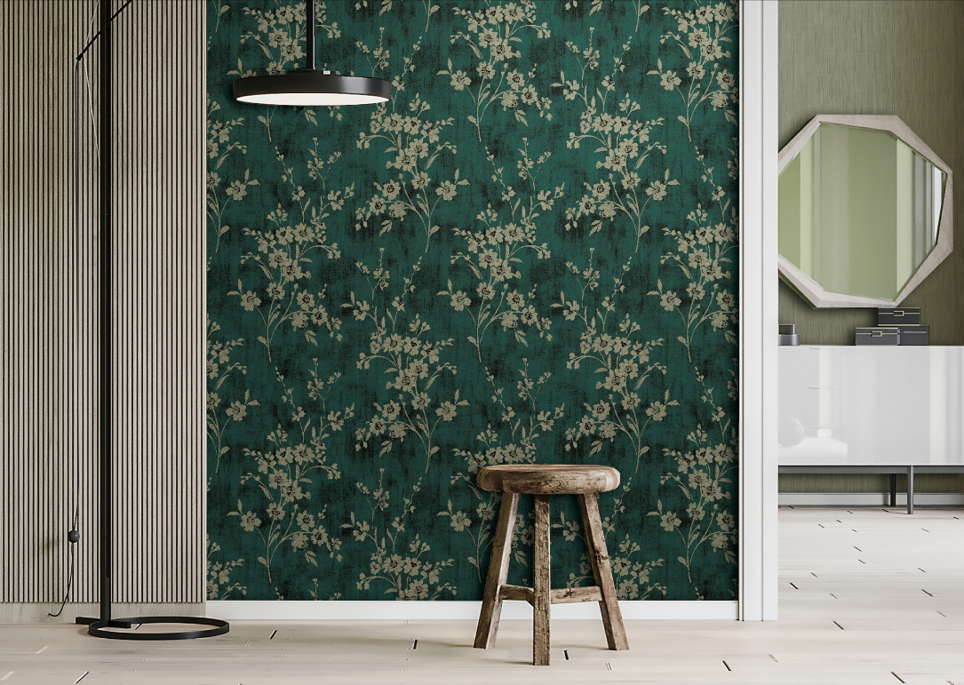 Retro Texture Wallcovering with Vintage Cotton-Linen Texture - Suitable for American Retro Style, Wall Decoration for Living Rooms & Bedrooms