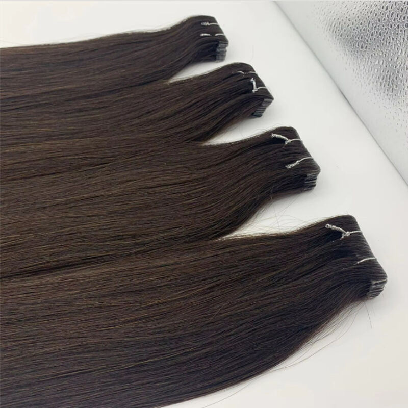 High Grade Remy Virgin Indian and Brazilian Hair Seamless Invisible Tape in Extensions Origin Price