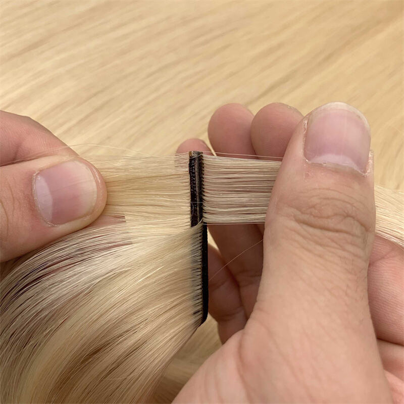 Hair Factory Wholesale Volume Genius Weft Hair Extension New Design Double Drawn No Return Hair More Volume Unprocessed Russian Hair