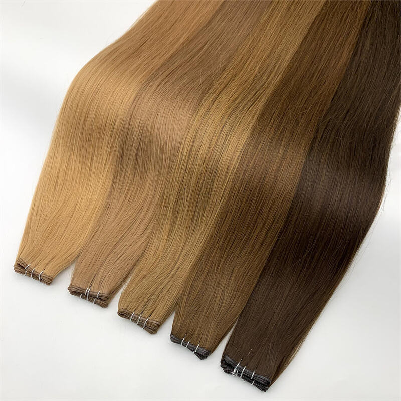 Hair Factory Hot Sale Genius Weft Can Be Cut No Return Hair 100% Human Hair Invisible Genius Weft Hair Extension