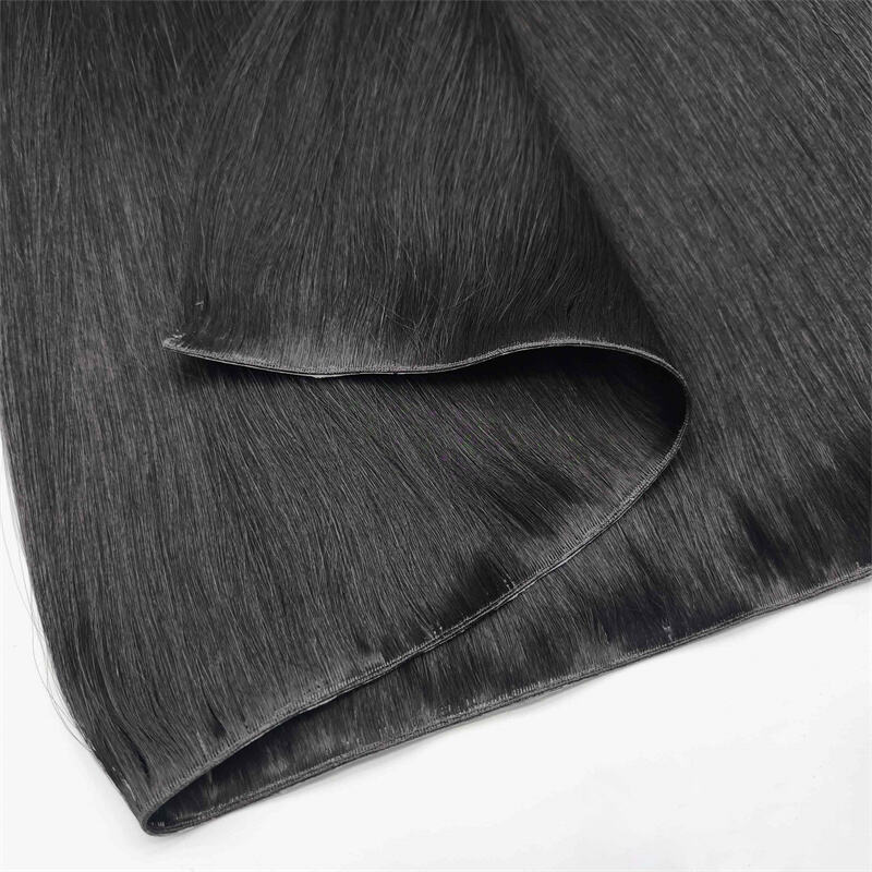 Fasimei Most Popular Volume Genius Weft Hair New Design Raw Cuticle Aligned Indian European Weft Human Hair Extensions