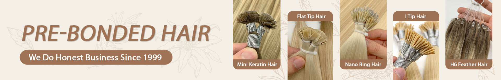 Pre-Bonded Hair