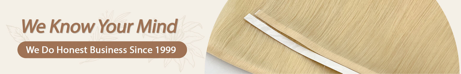Invisible Tape Weft
