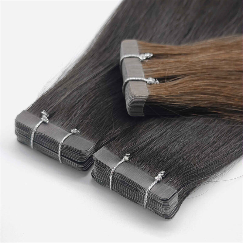 European Tape Ins Extensions Raw Hair 100 Human Hair Virgin Cuticle Aligned Hair Tape Ins Extension