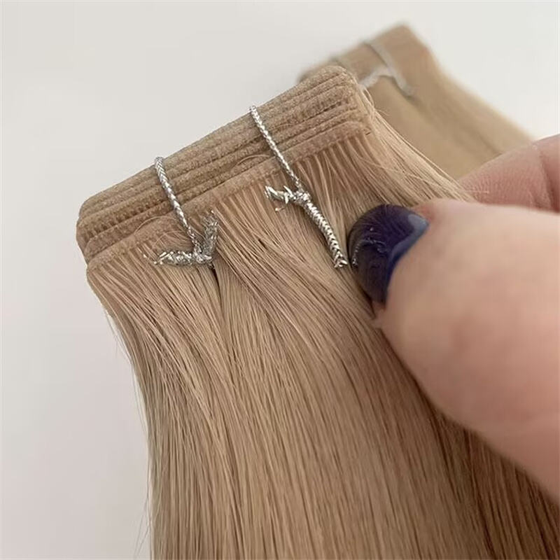 Fasimei Raw Indian Tape Hair Extensions Straight G Tape Ins Remy Virgin Hair Natural Wave Style Human Hair Extensions