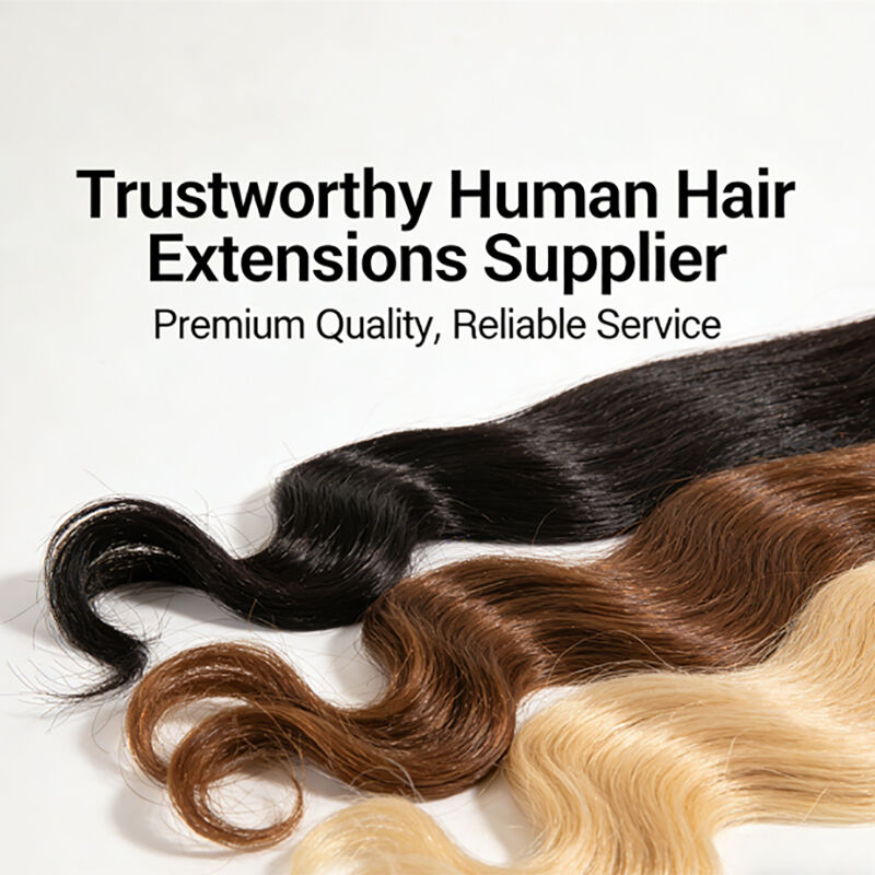 What kind of supplier are trustworthy if you want human hair extensions?