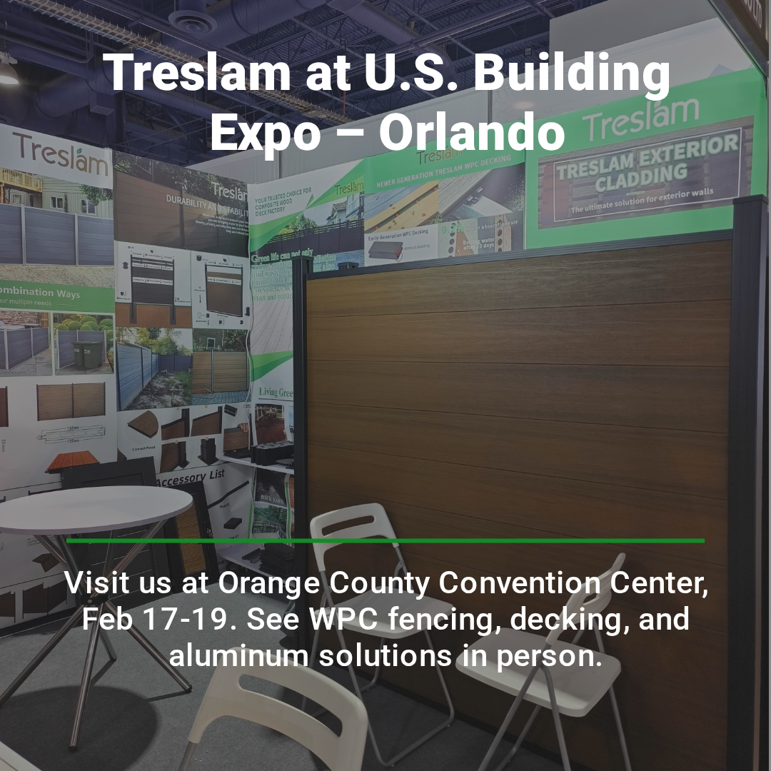 Treslam to Exhibit at U.S. Building Materials Expo 2026 in Orlando – Visit Booth W9124