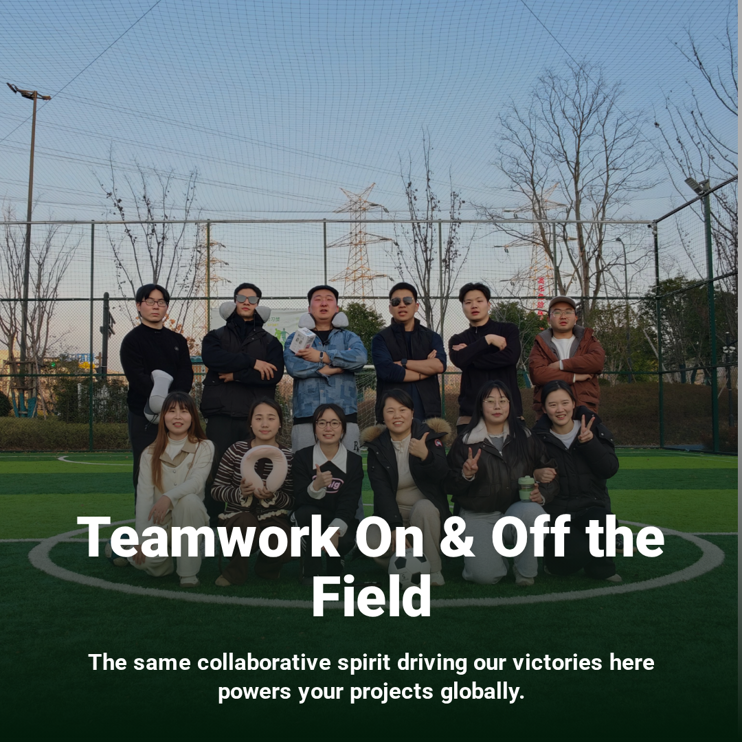 Treslam Team Kicks Off 2026 with Team-Building Football Match