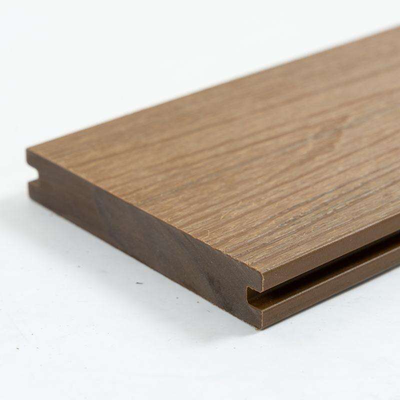 Co-Extruded Solid WPC Decking – Composite Deck Boards for High Traffic Areas