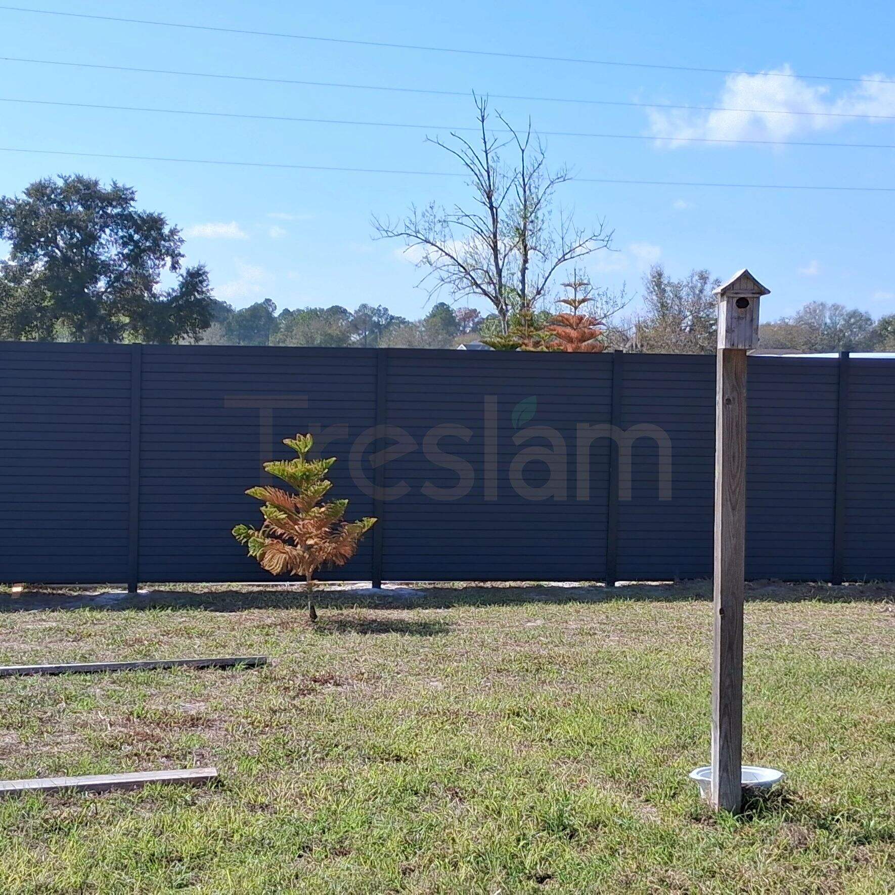 Black AM60 WPC Fence Installation – Architectural Impact with Long-Term Performance