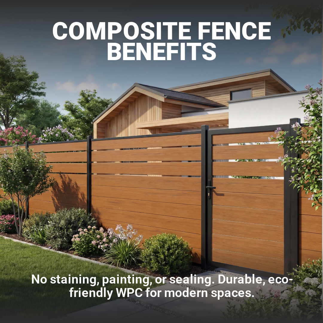 Benefits of Installing a Composite Fence