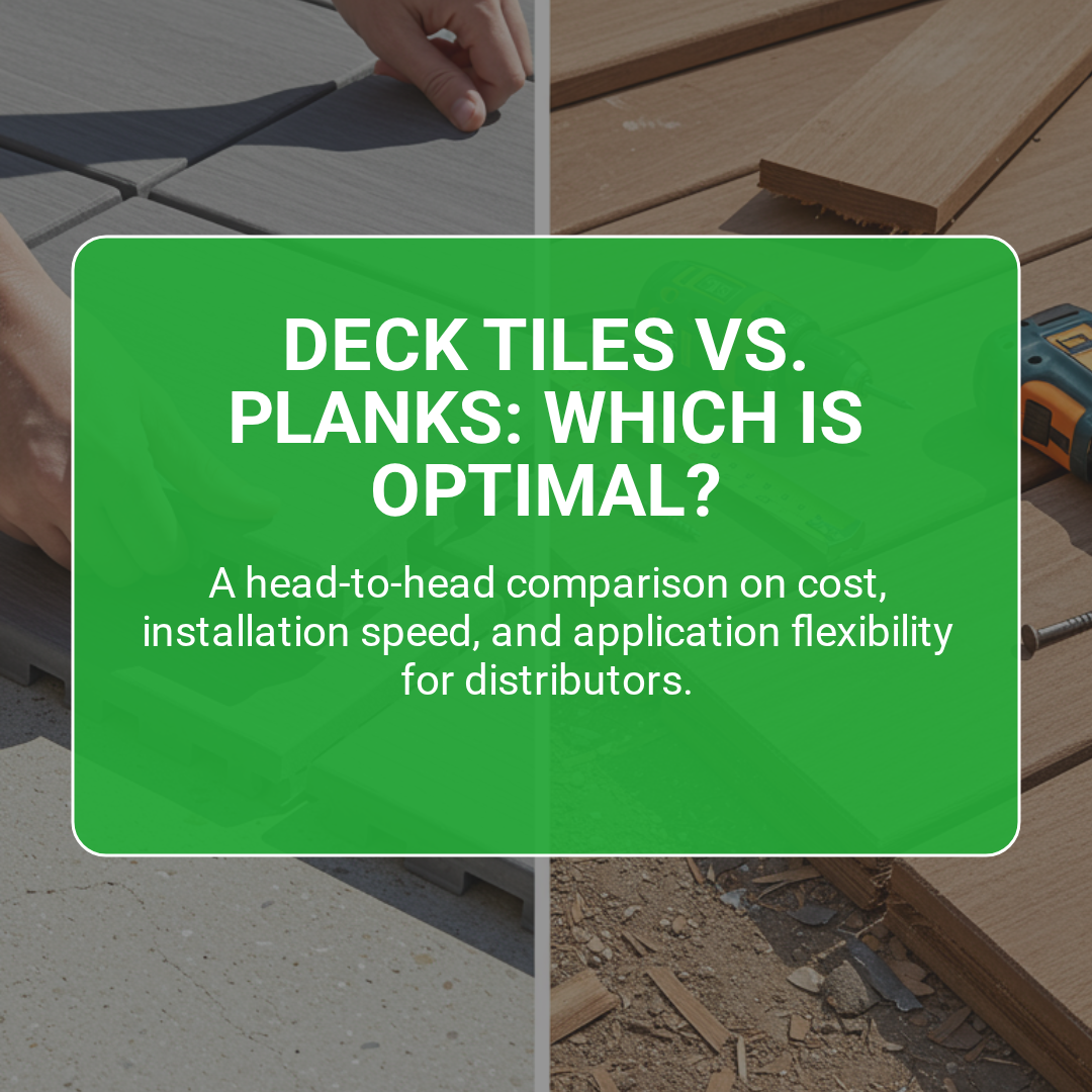 Composite Decking Tiles vs. Traditional Decking: Which is Right for You?