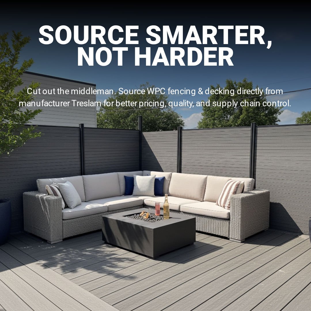 The Wholesale Advantage: Sourcing WPC Composite Fencing & Decking Direct from a Manufacturer