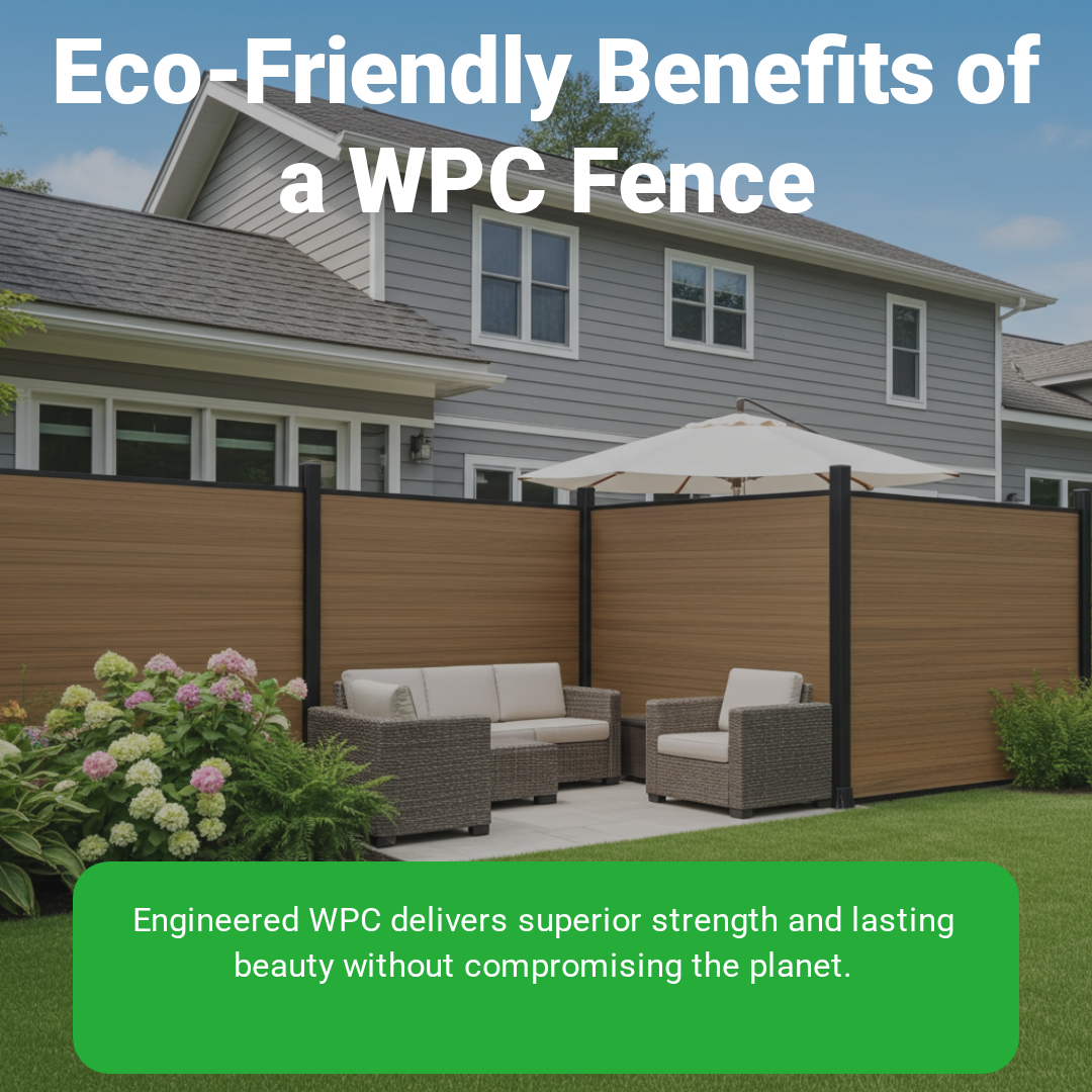 Eco-Friendly Benefits of a Wood Plastic Composite Fence