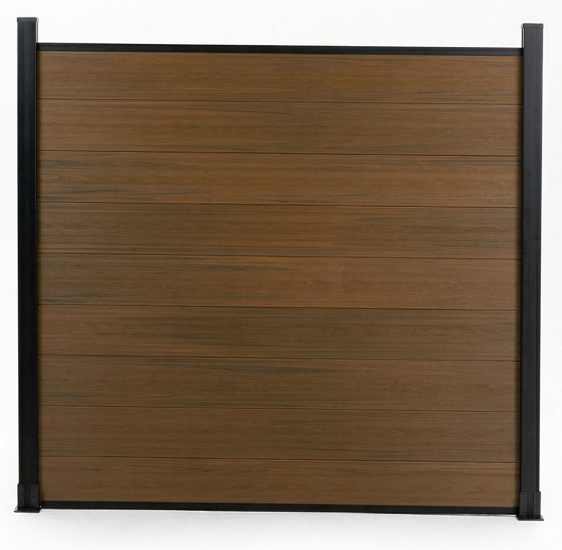 6ft Composite Privacy Fence Panels — Walnut & 8 Colors Available