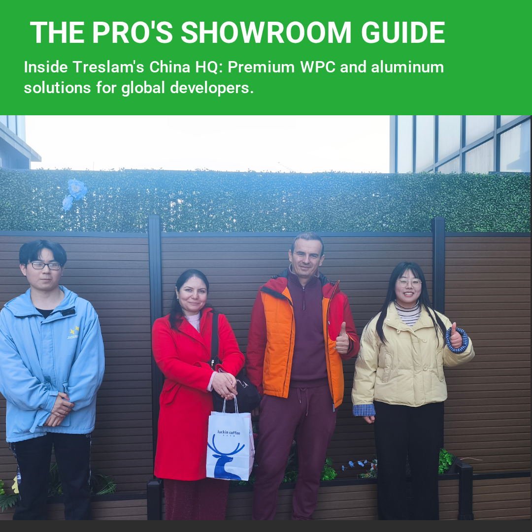 International Customer Visits the Treslam Showroom in Hangzhou, China