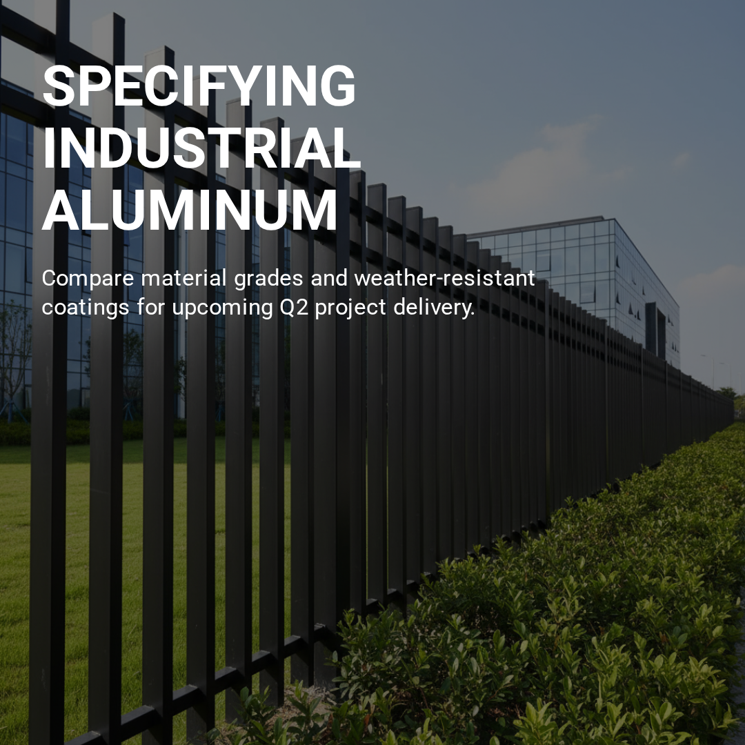 How to Choose an Aluminum Alloy Fence for Industrial and Public Spaces