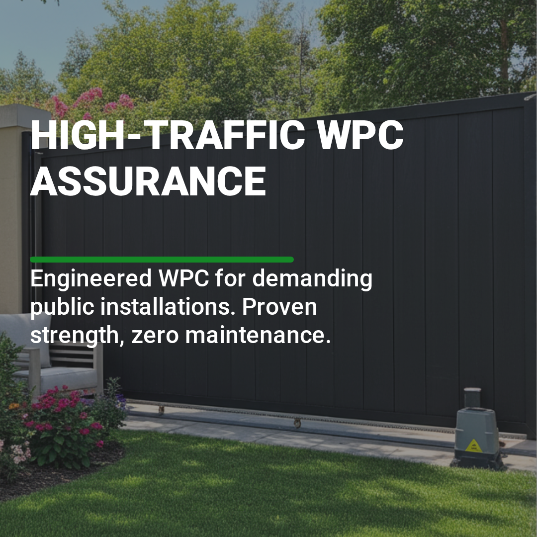 The Complete System: Integrating Automatic Gates with Treslam WPC Fences