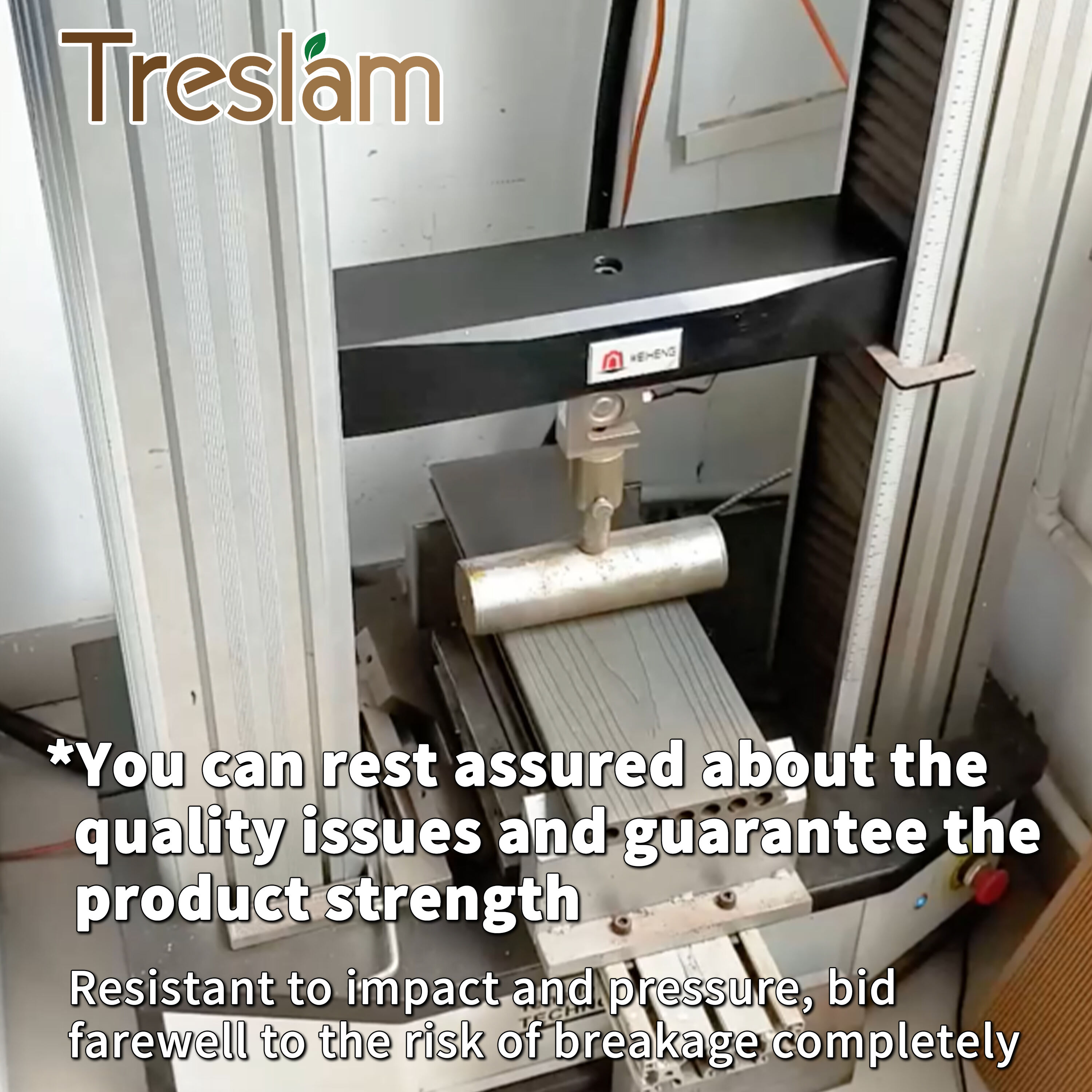 Treslam WPC Decking Pressure Test – Maximum Strength & Durability