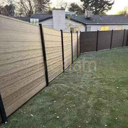 Customizable WPC Fence Perfectly Fits US Backyard