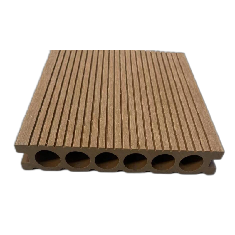 AM109 WPC Decking – Double-Sided Groove, Circular Hollow Core (140×25 mm)