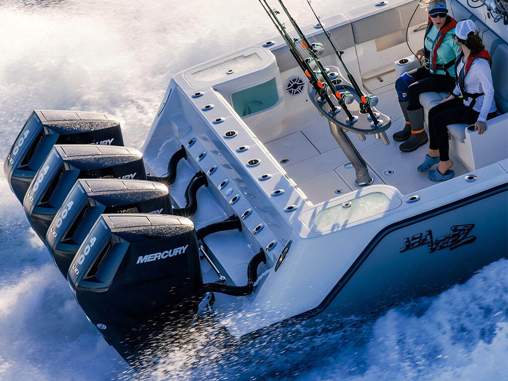 Unmatched Performance and Reliability of Mercury Outboard Lower Units
