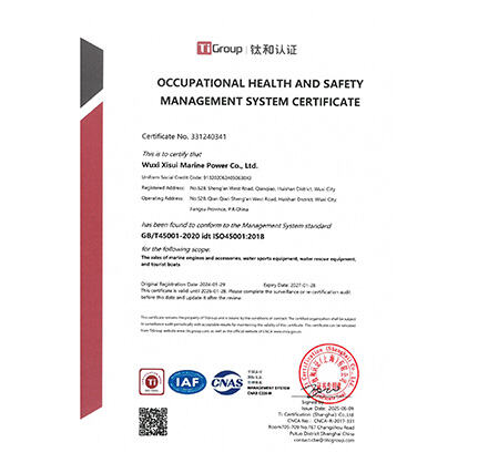 ISO 45001 Certification​