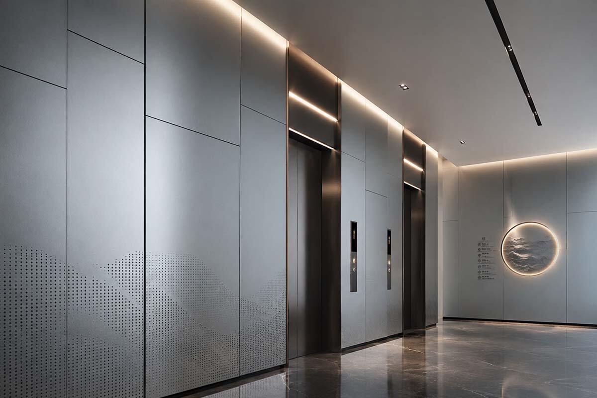 图4 :Wood Grain Aluminum Finish Bringing Warmth into Public Spaces.jpg