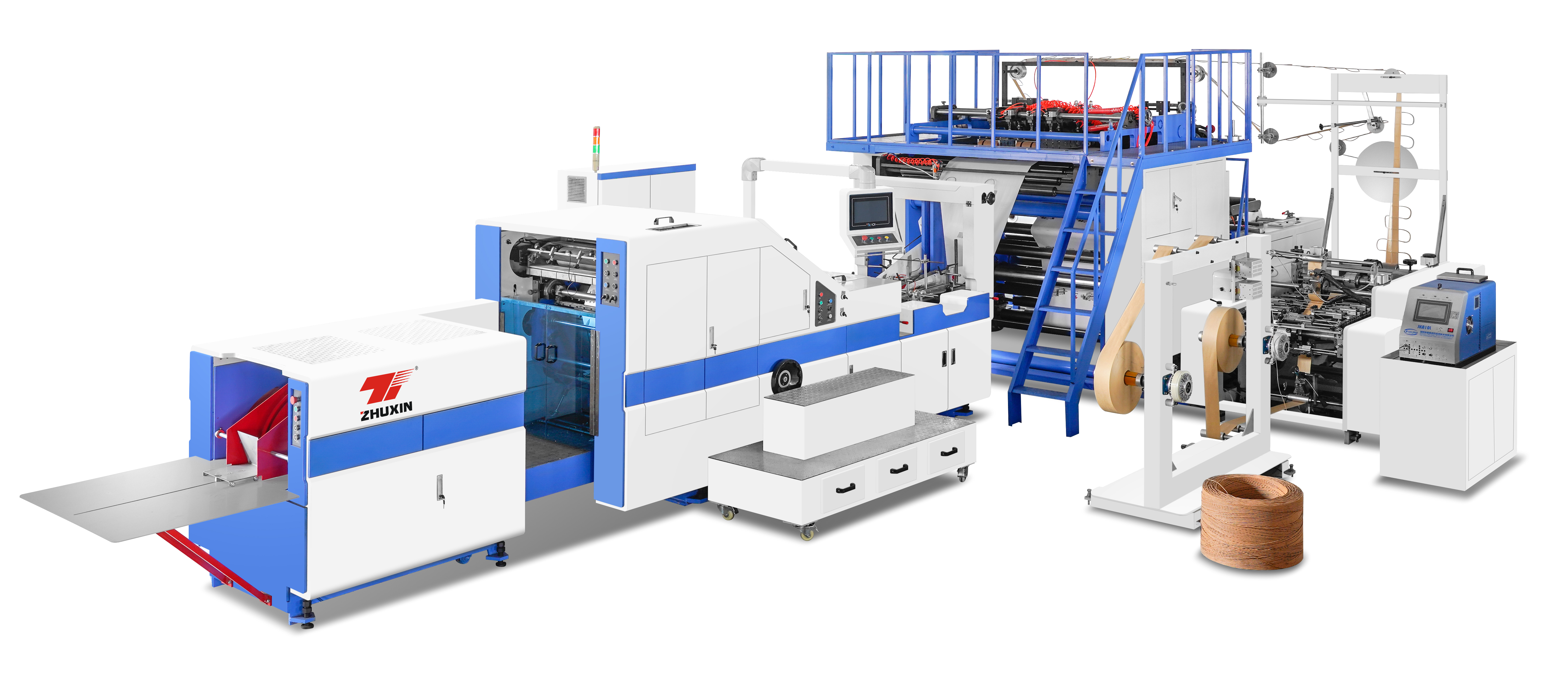 Толык автоматтык кагаз чантыгы жасоо машинасы | Жогорку ылдамдыктагы өндүрүш сызыгы