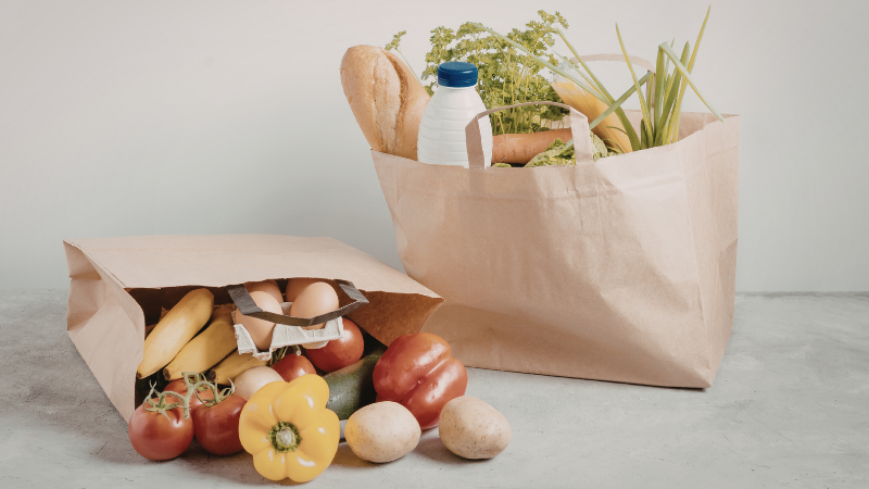 Machine haute vitesse à fabriquer des sacs en papier pour aliments, commerce de détail et sacs d’achat