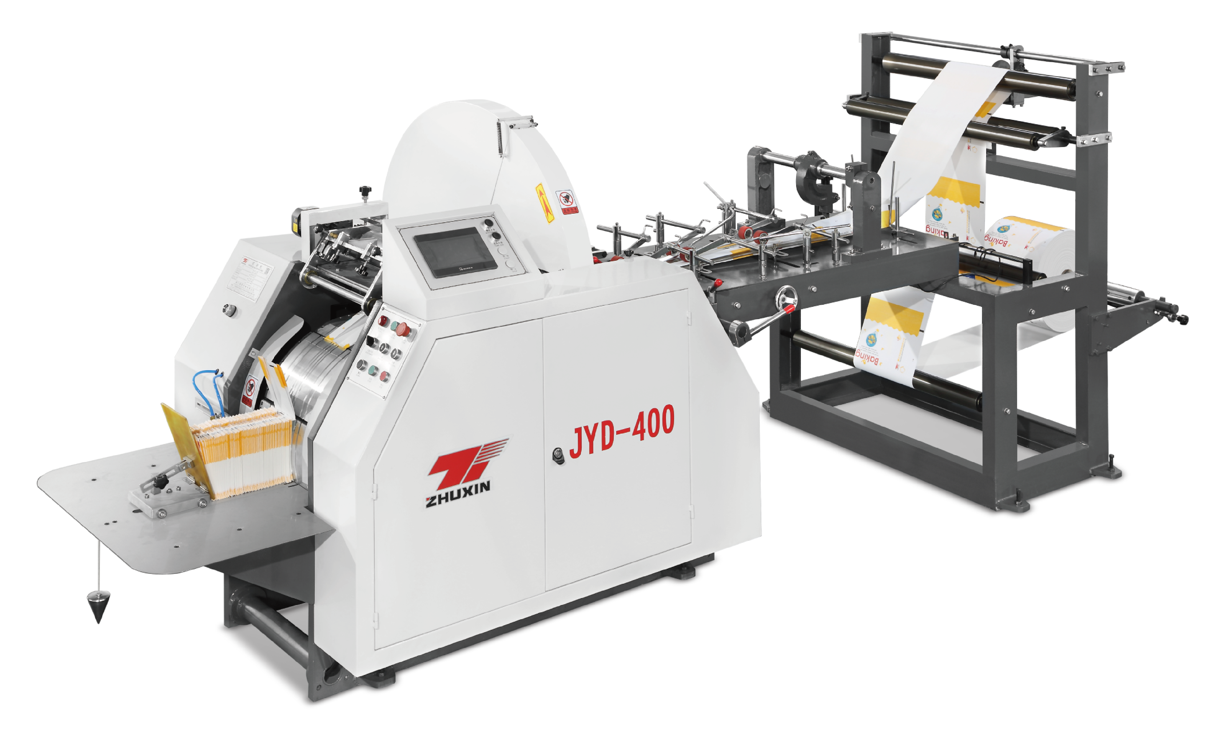 JYD-400/650/850 Computer Mechanical High Speed Sharp Bottom Paper Bag Making Machine