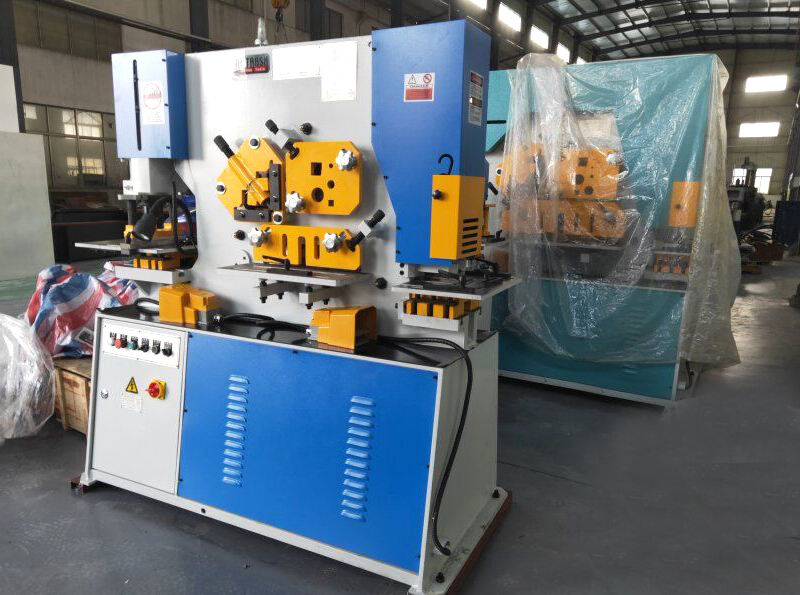 Why choose our hydraulic ironwork machines for versatile metalworking?
