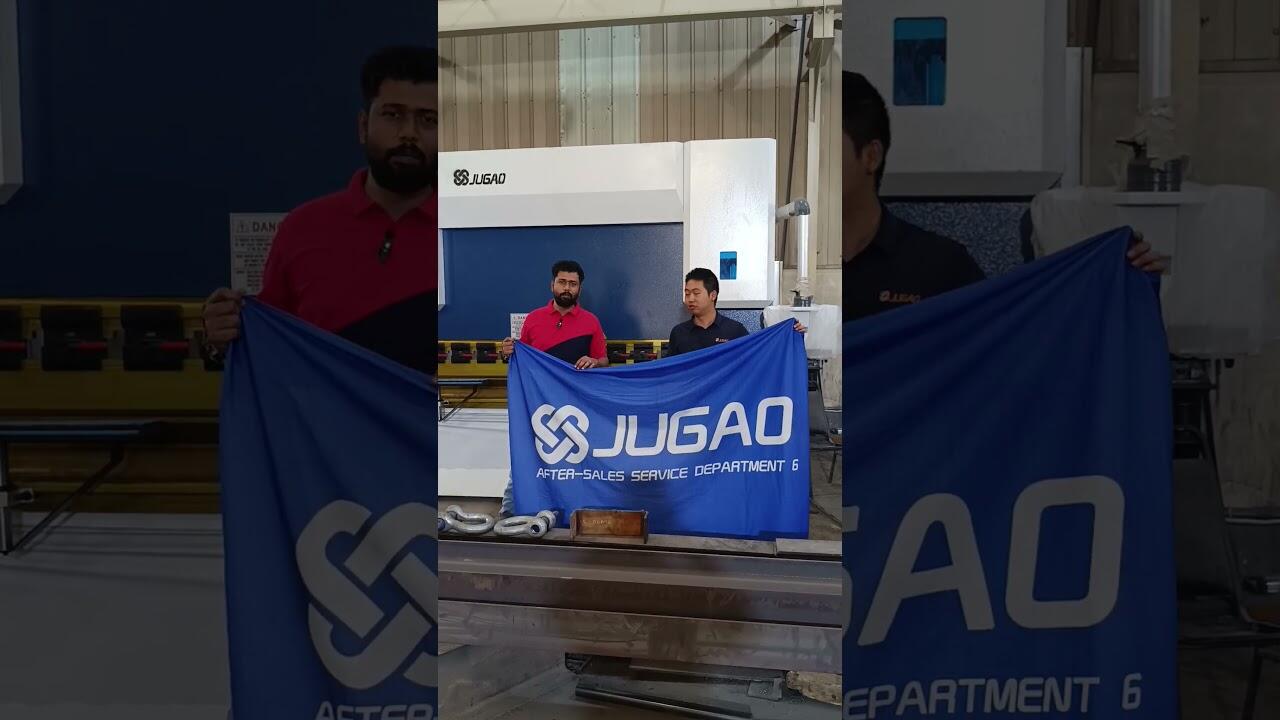 JUGAOSuccessfully Provides CNC Equipment Installation and Training Services for a Customer in Kuwait