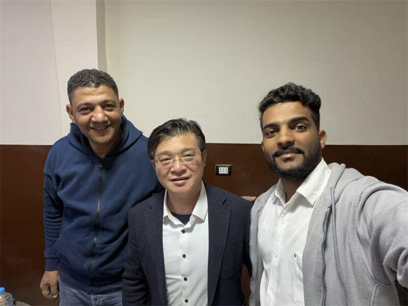 حققت شركة JUGAO CNC اتفاق تعاون مهم مع شركة FOUR AIR المصرية للمساعدة في ترقية تصنيع أنابيب التبادل الحراري في مصر