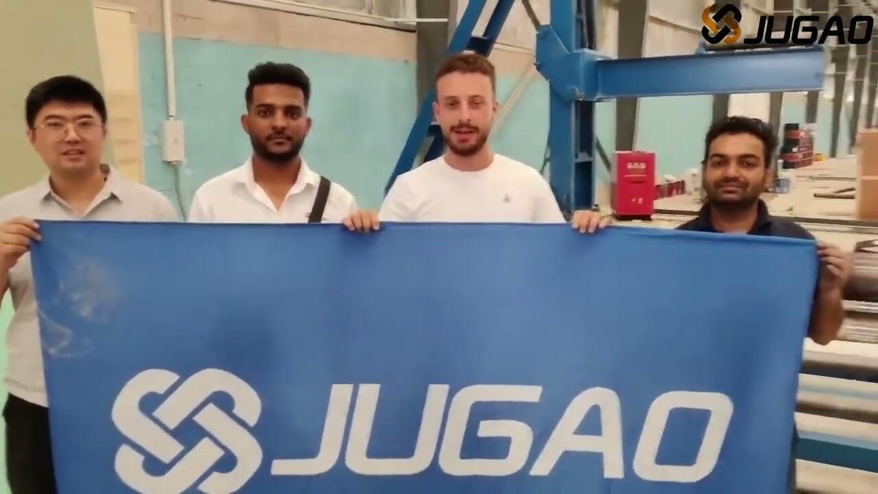 JUGAO after-sales team provides service support to customers in Riyadh