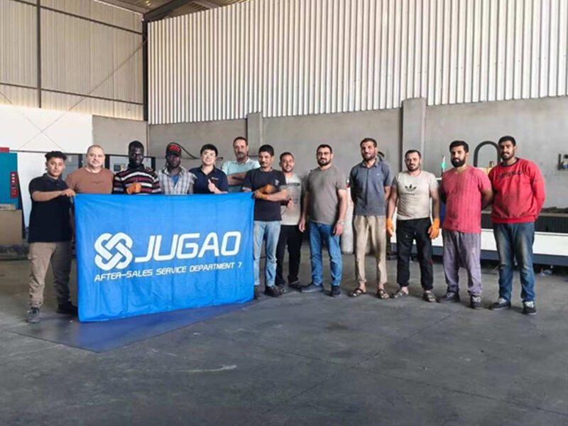 JUGAO's technical service team traveled to Libya and successfully completed customer training in Misrata, receiving high praise