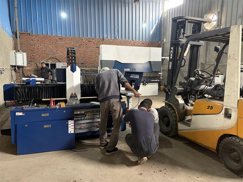 JUGAO successfully completed precision equipment installation and technical training in Cairo