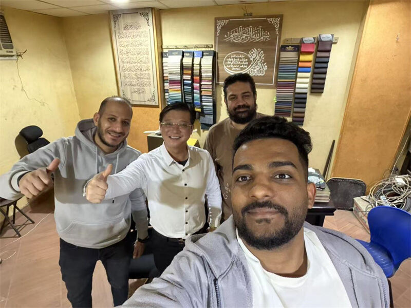 JUGAO Company delves into the heart of Egypt's furniture industry, boosting the upgrading of office desk and chair manufacturing