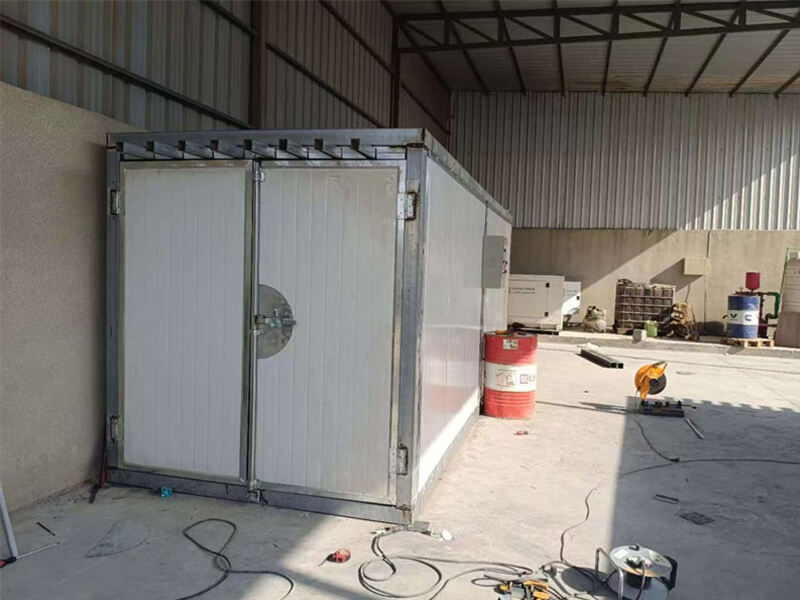 A cabine avançada de pintura da JUGAO instalada em Basra, ajudando na modernização industrial local