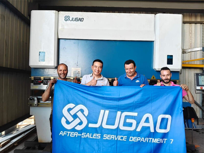 Vertrauen stärken: algerische Kunden loben die Qualität der JUGAO-Biegemaschine und den Goldmedien-Service