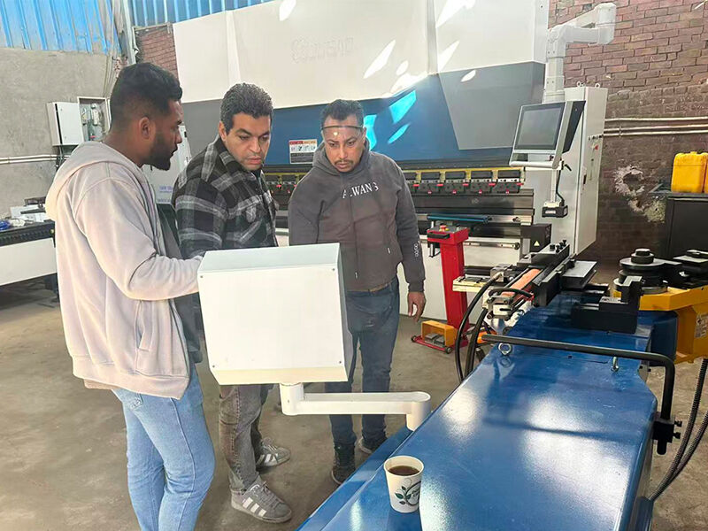 JUGAO CNC Pipe Bending Machine On-Site Training in Egypt Successfully Completed