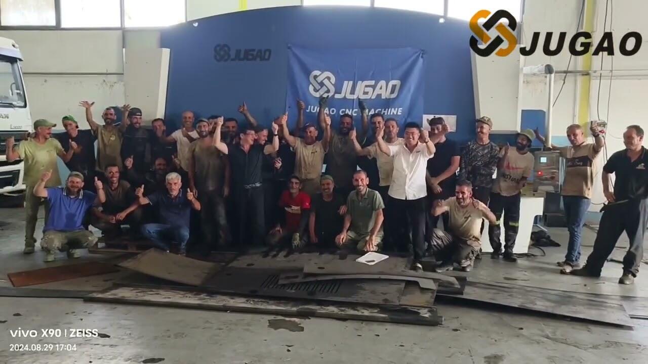 Algeria's Dareddiaf Motors and JUGAO CNC Unite for Advanced Industrial Manufacturing Success