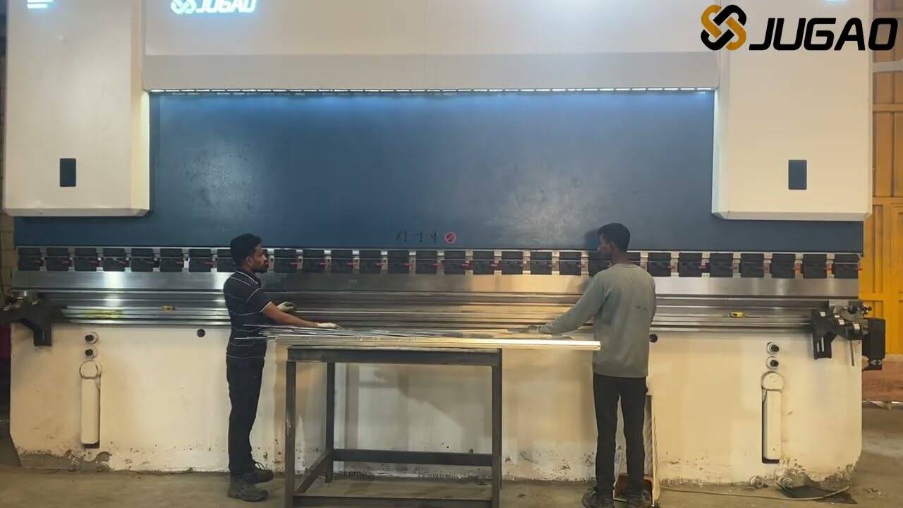 Jugao helps Saudi customers to efficiently put bending machines into production