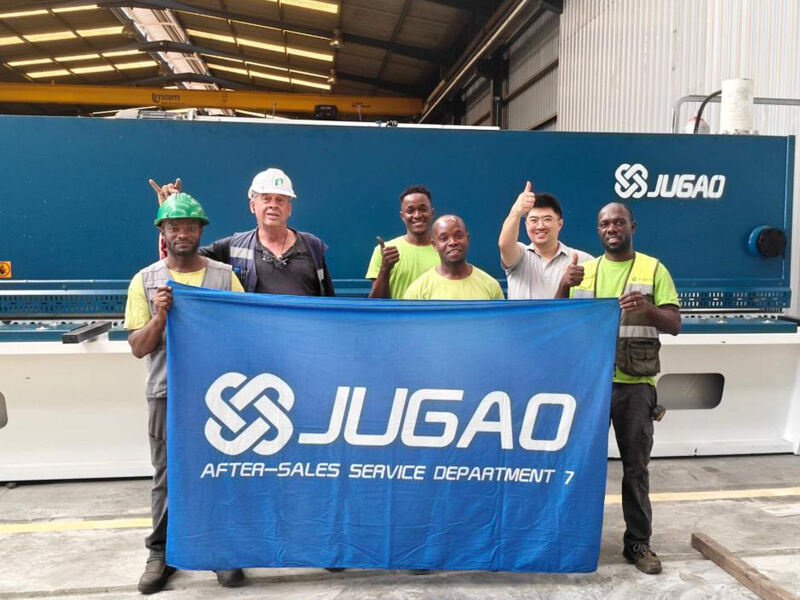 Chinese company JUGAO's high-end equipment successfully installed in Angola, supporting industrial upgrading in Luanda